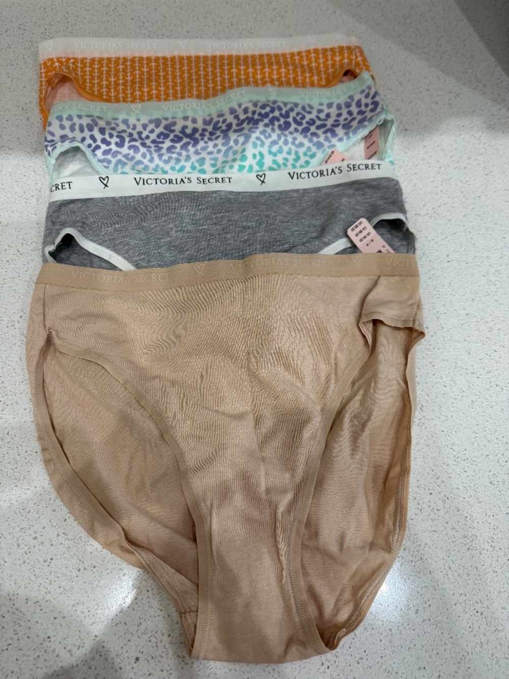 Victoria Secret panty bundle, 4 pairs, NWT, size small